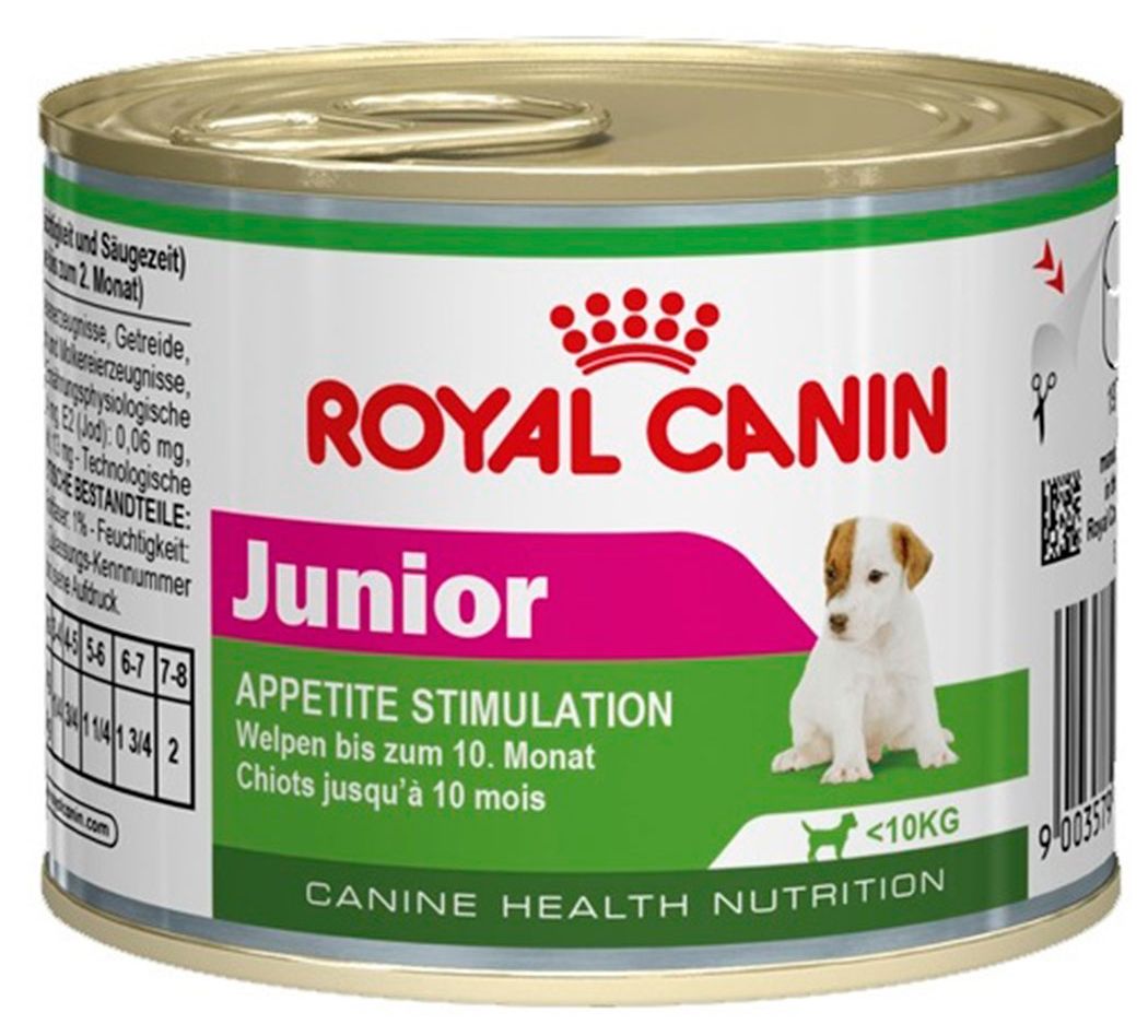 Royal Canin Junior мусс консервы для собак 195 г 1