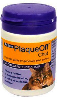 ProDen PlaqueOff средство для профилактики зубного камня для кошек 40 г 1