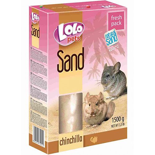 LoLo Pets Песок для шиншилл 1,5 кг 1