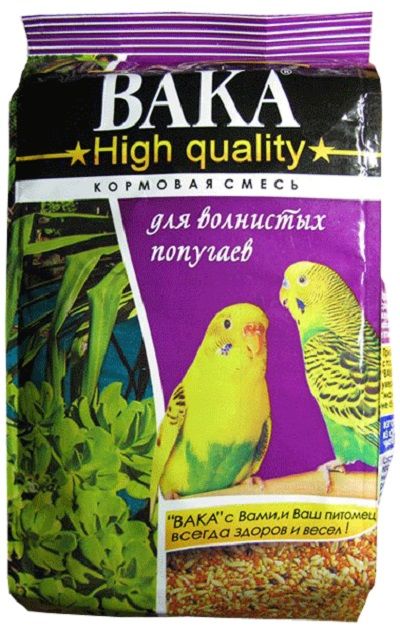 Вака High quality кормов смесь д/волн попугаев 500 г 1
